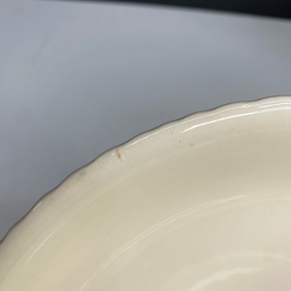 MASON'S BOW BELLS BROWN, FLOWERS & SCROLLS: Lidded SERVING BOWL 11” CRAZING - Picture 16 of 16